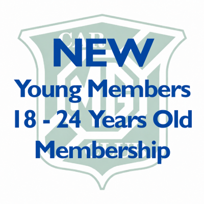 NEW - Young Members 18-24 Years Membership