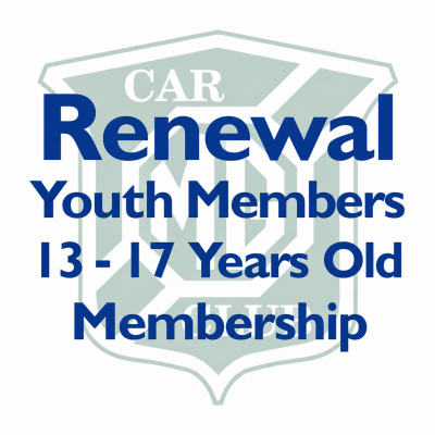 RENEWAL - Youth Members aged 13-17 Years