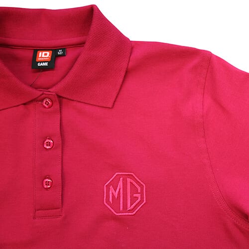 Ladies Classic MG Safety Fast! Polo Shirt – MG Car Club Shop