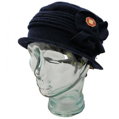 Woollen crunch ladies hat