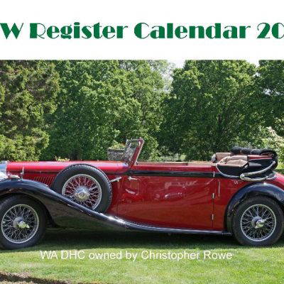 SWV Register Calendar 2027