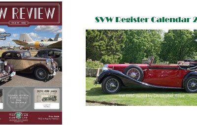 SVW Review 2026 and 2027 Calendar
