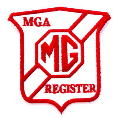 MGA Register Sew on Badge