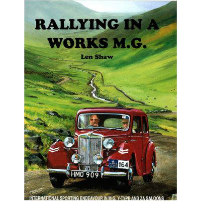 Rallying in a Works M.G.